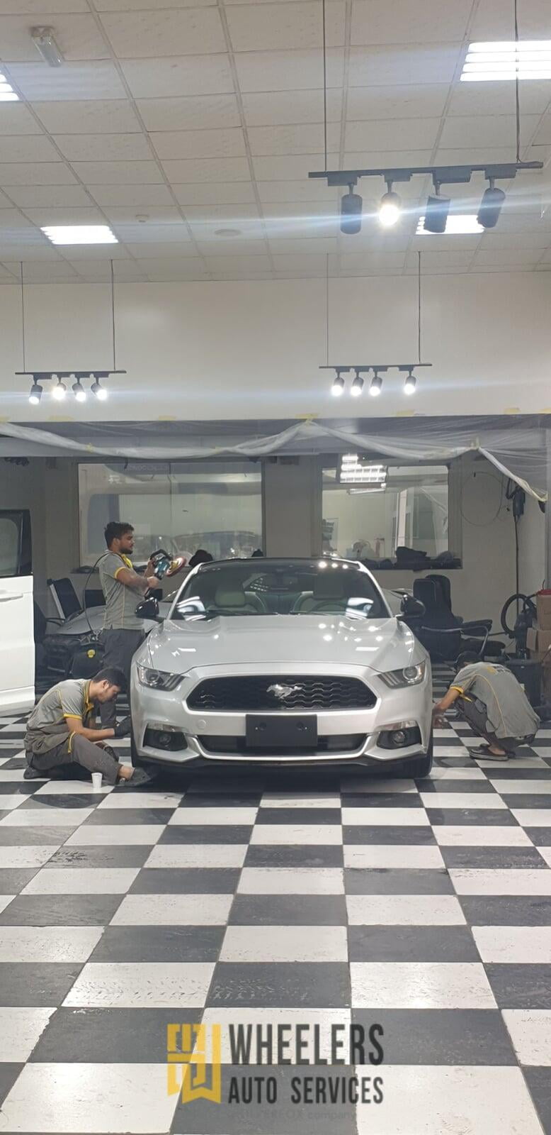 Our experienced team handles the car bodyworks with excellency